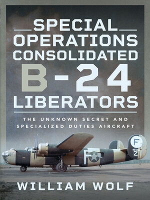 cover image of Special Operations Consolidated B-24 Liberators